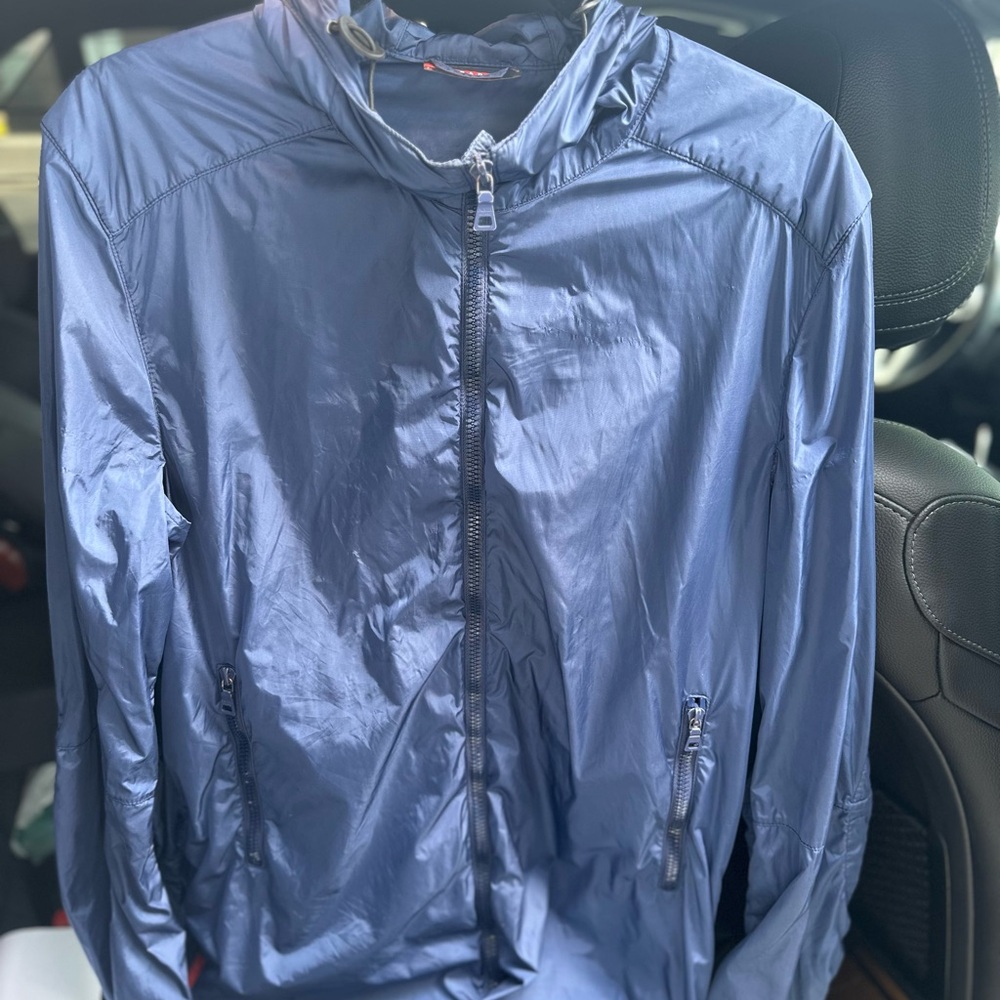 Prada Navy Nylon Jacket